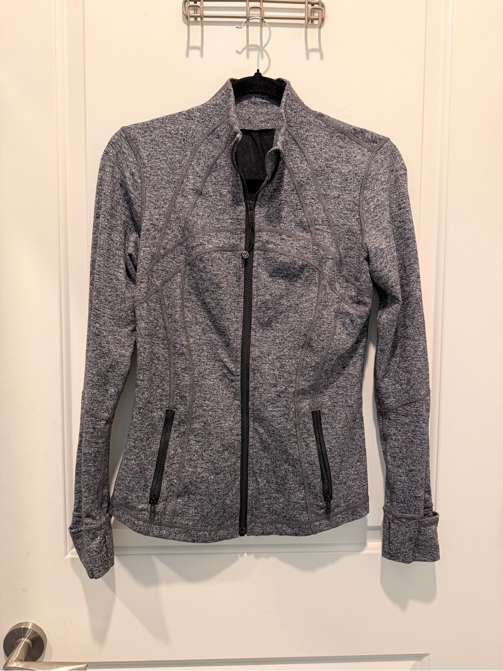 Lululemon Define Jacket
Heathered Grey Black Luon Size 8